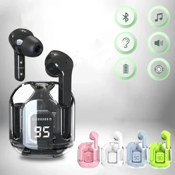 TWS Draadloze Koptelefoon BT30 Bluetooth 5.1 Headset ENC Sporthoofdtelefoon LED Digitale Display Stereo Geluid Oordopjes bt30