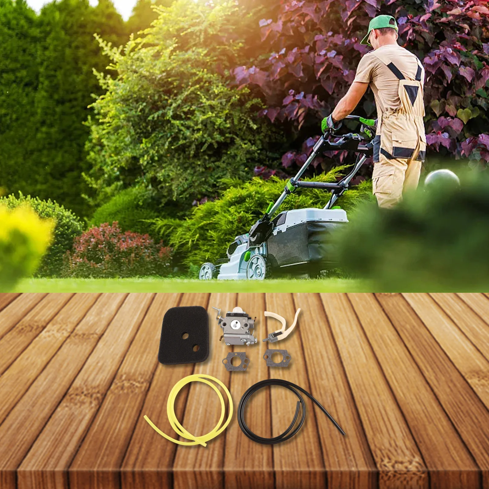 Fuel System Components Hedge Machine Essential Carburetor Parts Carburetor Installation Accessories For HS 122HD45