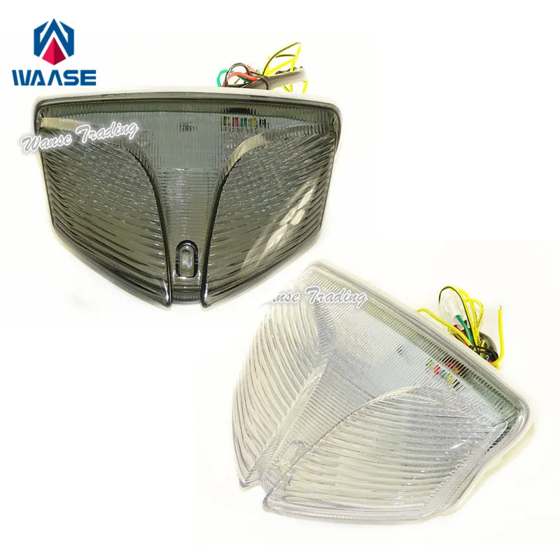 

waase для Suzuki GSXR1000 GSX-R 1000 K9 2009 2010 2011 2012-2016 задний фонарь E-Mark, стоп-сигналы поворота, встроенный светодиодный фонарь