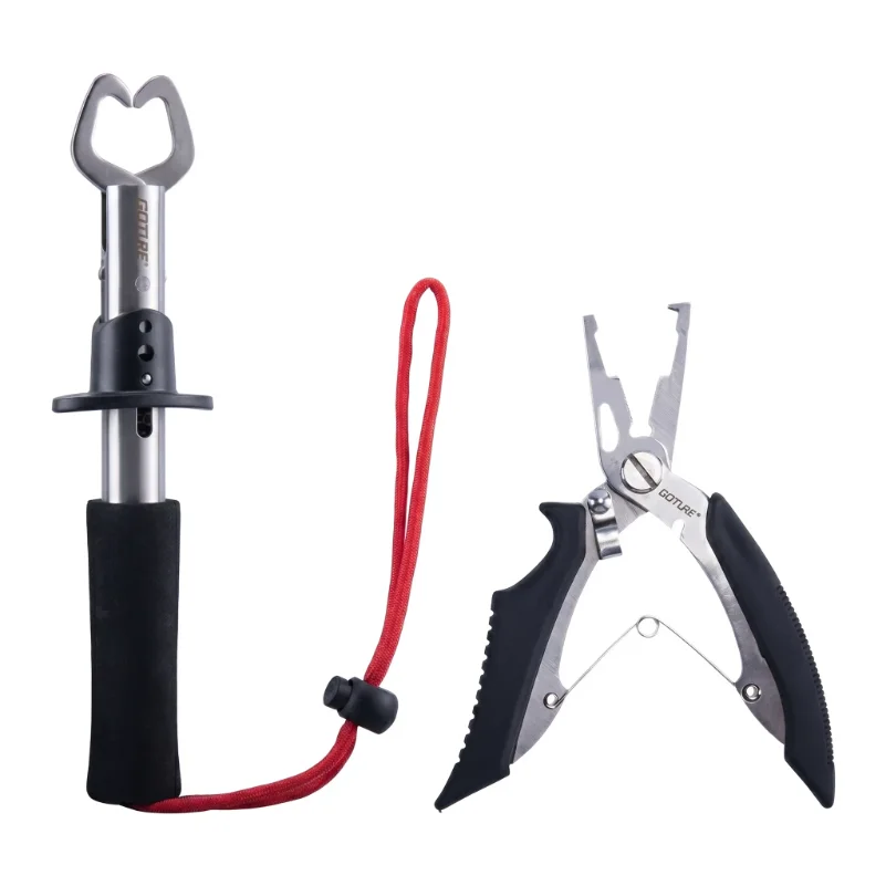 Fishing Accessories Lure Pliers Fish Controller Set,Made of Stainless Steel,Fishing Pliers,Fish Lip Gripper Tool