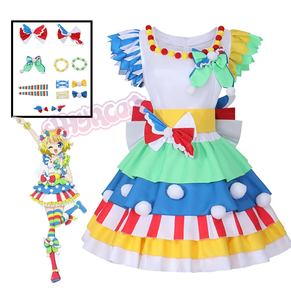 

Pripara Minami Mirei Cosplay Costume SoLaMISMILE Princess Lolita Dress Adult Woman Kawaii Party Suit Halloween Anime Suits