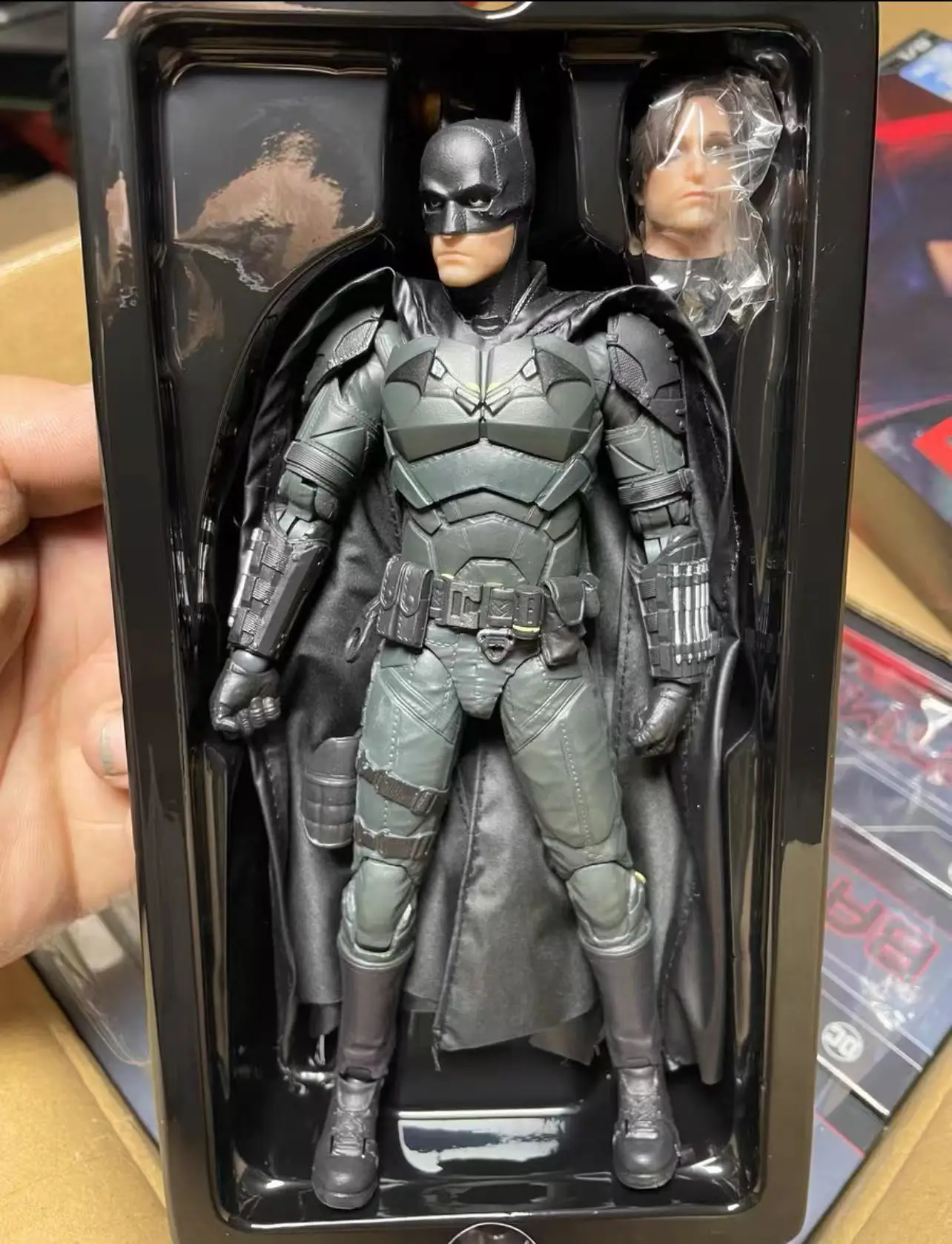جديد Fondjoy تيار مستمر باتمان 1/9 عمل الشكل 2022 جديد باتمان نموذج ديلوكس طبعة عمل أرقام جمع الحلي الصبي هدايا عيد الميلاد #6
