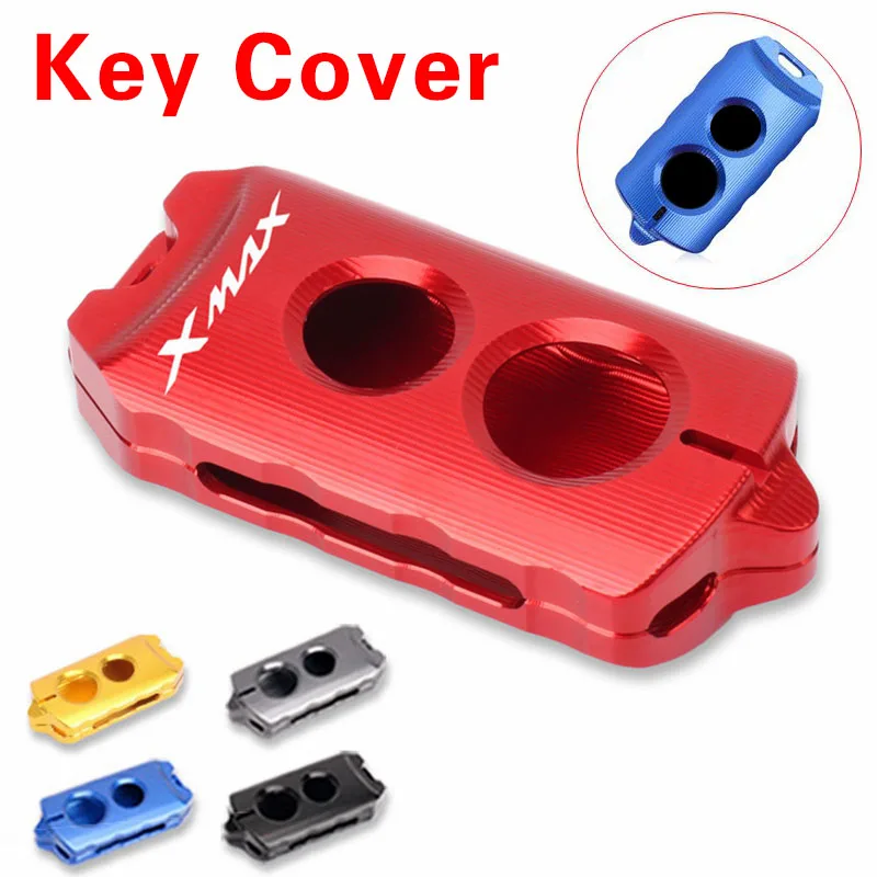 Motorcycle CNC Key Cover Case Shell Keys Protection For YAMAHA X-MAX XMAX 125 250 300 400 XMAX300 XMAX250 2017-2023