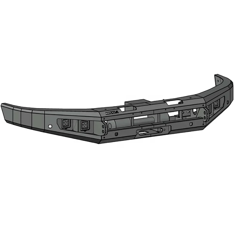 

2026 New Unity Front Bumper Bull Bar For Nissan Titan Xd Bumper Car Bumper For TITAN 2019+