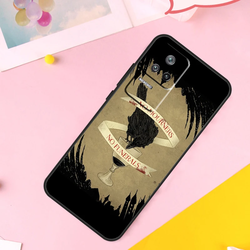 Six Of Crows Case For Xiaomi 11T 12T Pro 11 12 13 Lite 12X POCO F5 X3 X5 Pro M4 M5s F3 F4 X4 GT Cover