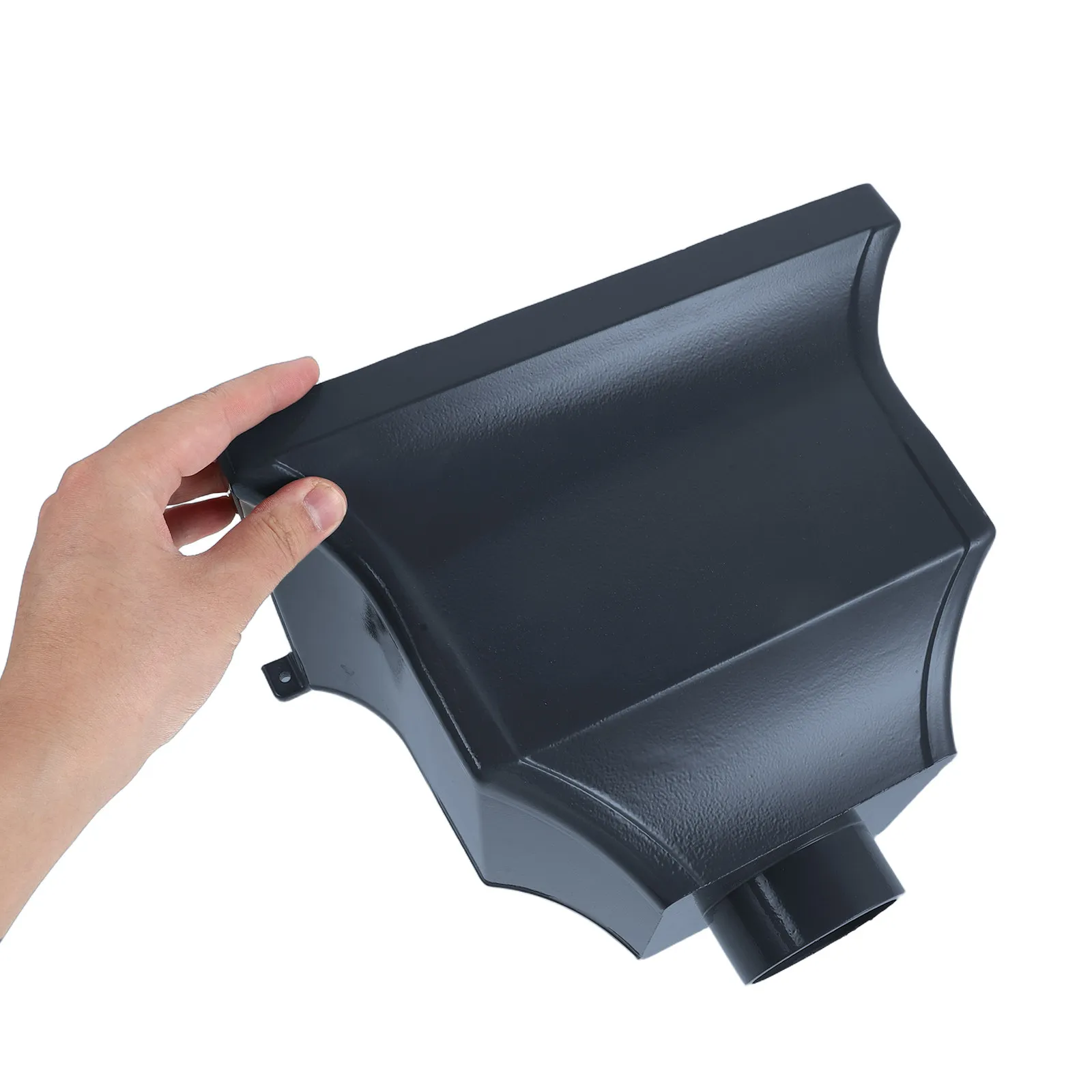 adaptador-de-canalon-de-aluminio-gris-en-forma-de-arco-para-extension-de-canalones-colector-de-agua-de-lluvia-eficiente