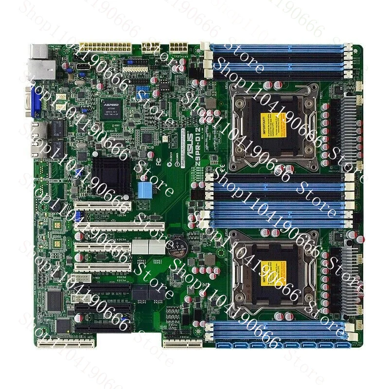 For ASUS Z9PR-D12 motherboard C602 LGA2011 12*DDR3 384G VGA EEB Tested ok XYG