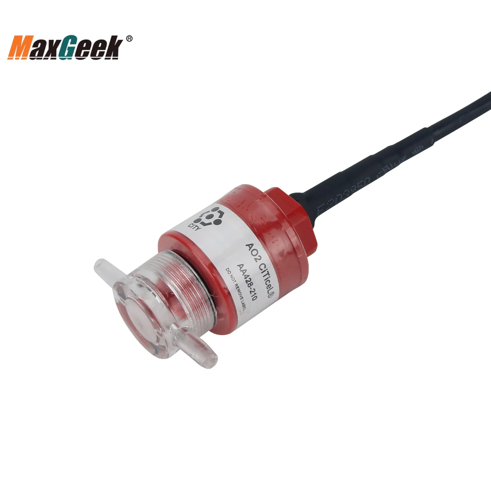 Maxgeek JC-D2200 draagbare zuurstofanalysator O2-analysator (met UK-sensor) ondersteunt zuurstofbereik van 0,000-99,99%