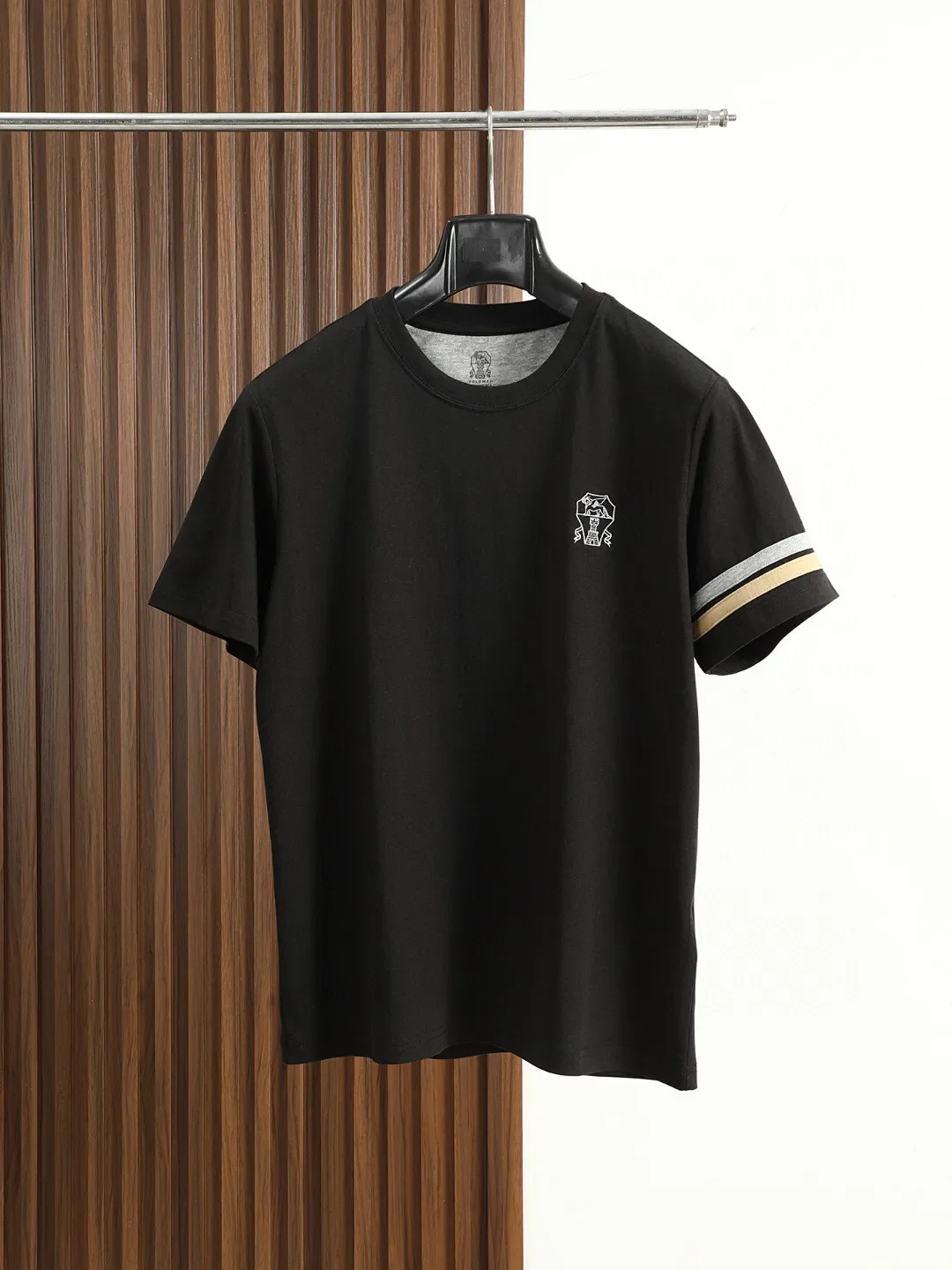 

BILLIONAIRE SIJITONGDA High-quality New T-shirt Embroidered With Exquisite And Delicate Yarn, Pure Cotton Knitted Fabric,