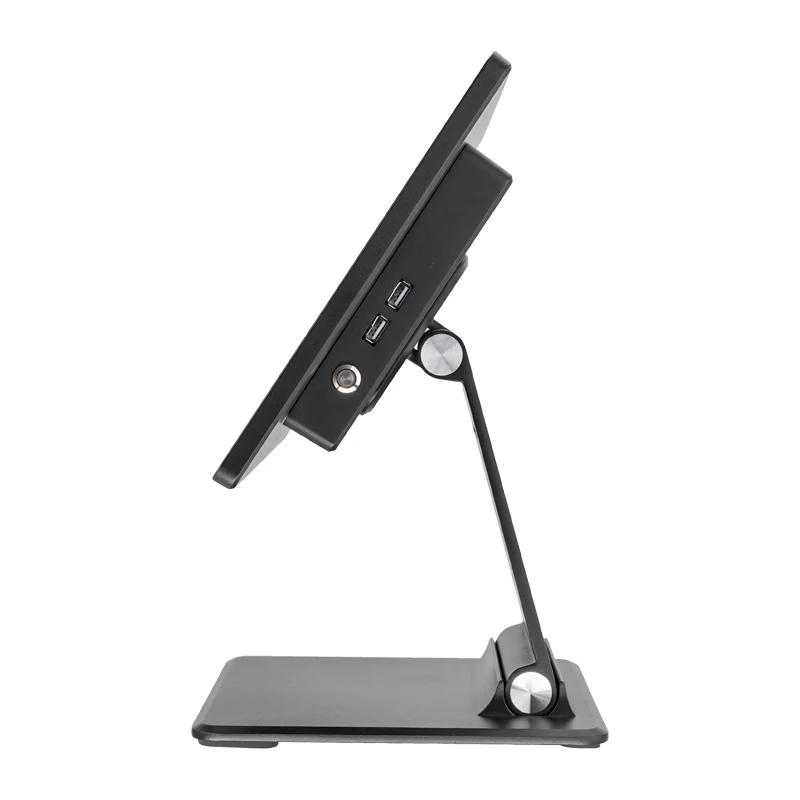 New Slim Windows Pos Cashier Machine With Aluminum Case POS Terminal 15.6