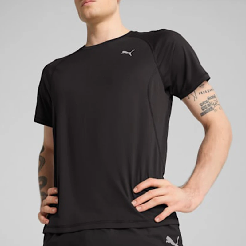 

Puma Authentic Summer Men's Round Neck Breathable Fitness Classic Short Sleeve T-Shirt 526600-01
