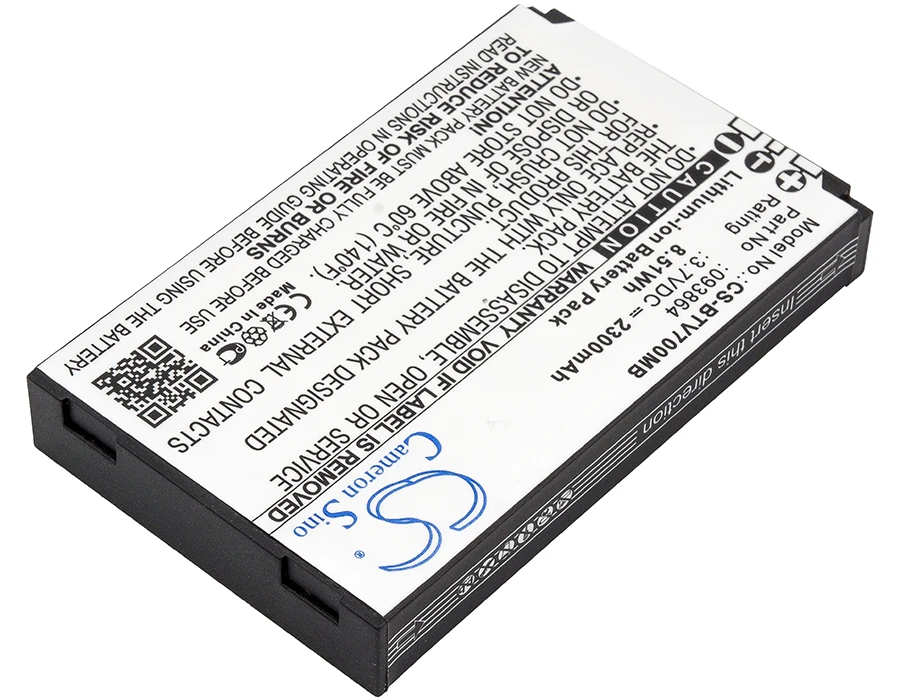 CS 2300mAh  Battery For SC870  SC860