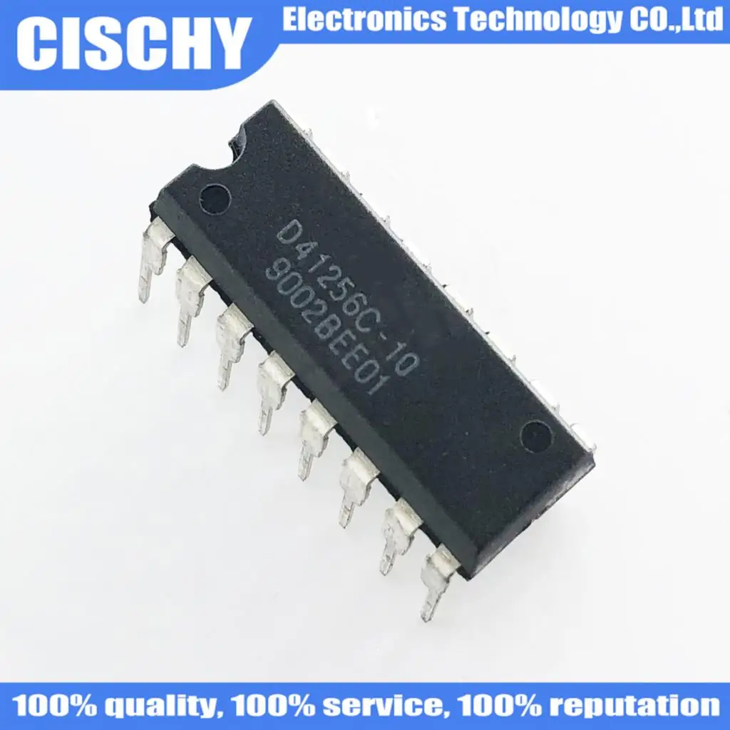 10pcs/lot D41256 D41256C-15 D41256C-80 D41256C-10 D41256C-12 DIP-16 In Stock