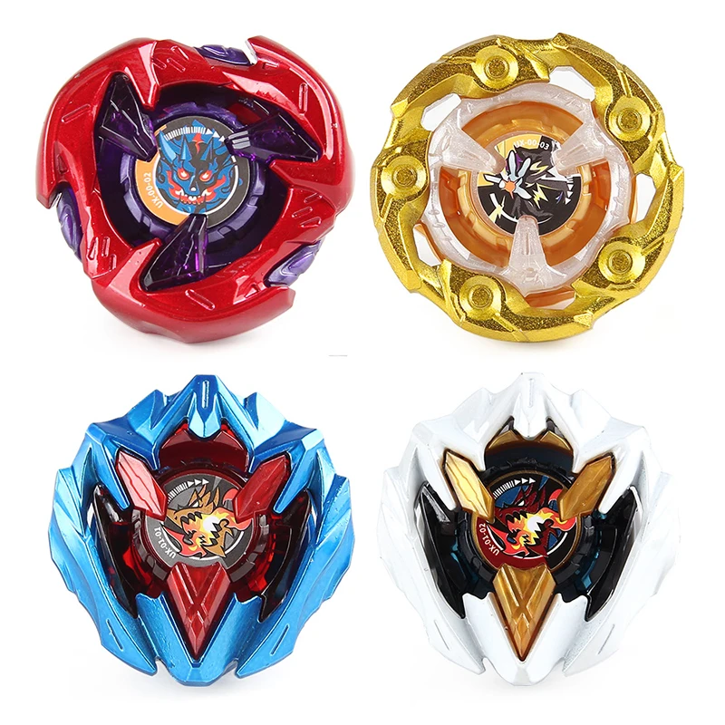 Bey Burst Gyro X Toy UX-14 Starter Scorpio Spear UX13 UX11 UX10 UX09 UX08 أحدث الألعاب ملحقات الدوران المعدنية