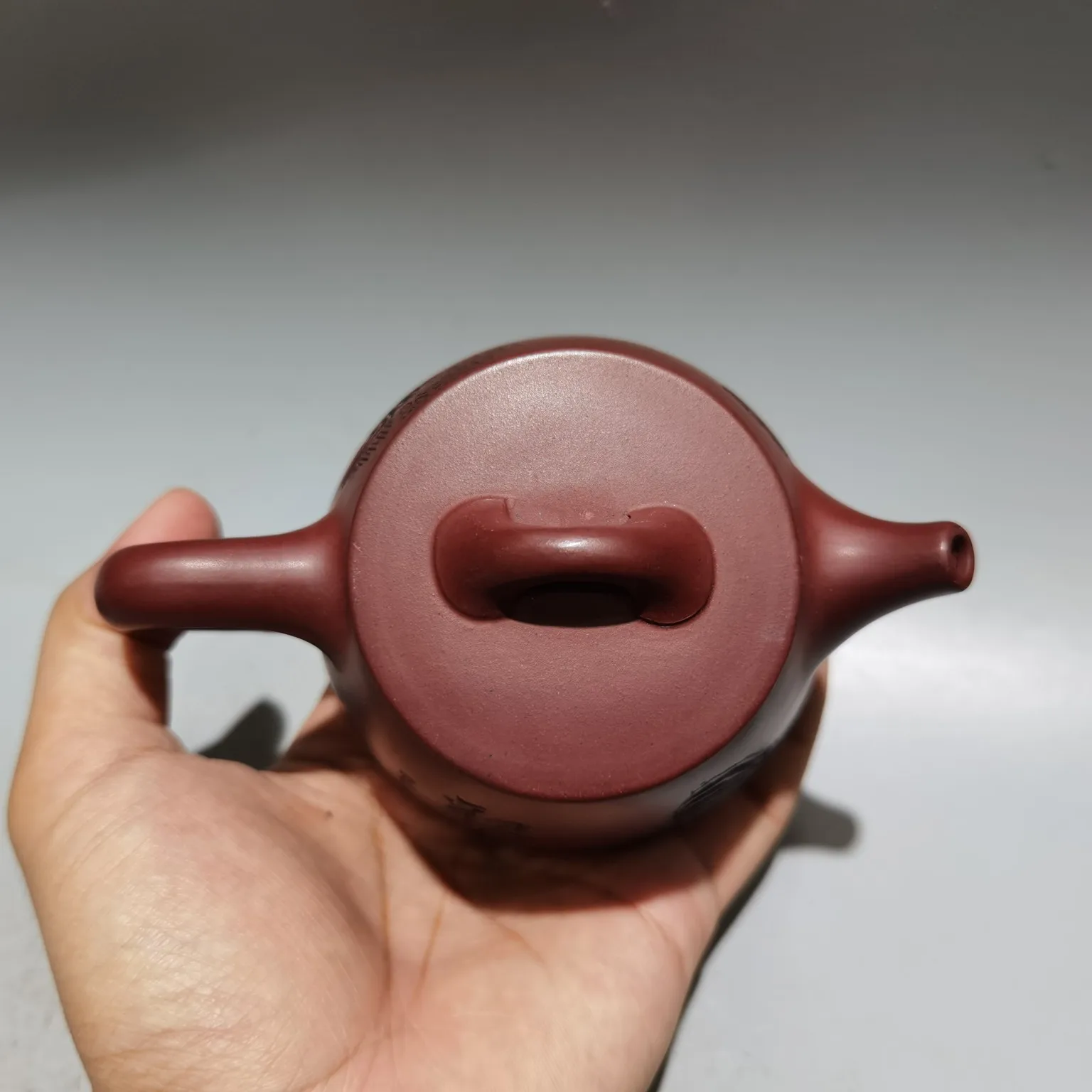 5 "الصينية ييشينغ الأرجواني الطين إبريق الشاي الطين اللوحة المشهد أنماط Shipiao غلاية إبريق الشاي الإبريق جمع الثروة الحلي