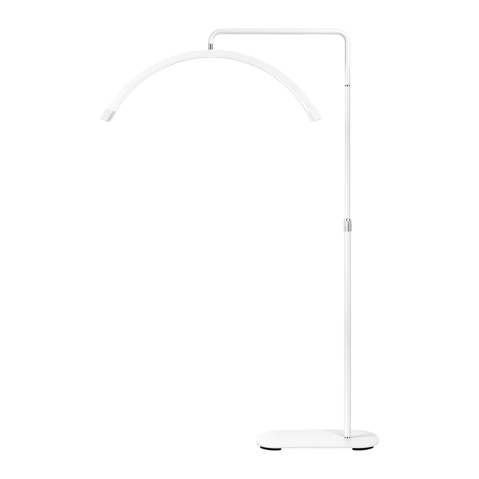 FOSOTO FT-Y9 28 inch led-wimperlicht fotografie video halve maan ringlicht met telefoonclip voor tattoo schoonheidssalon wimper nagel