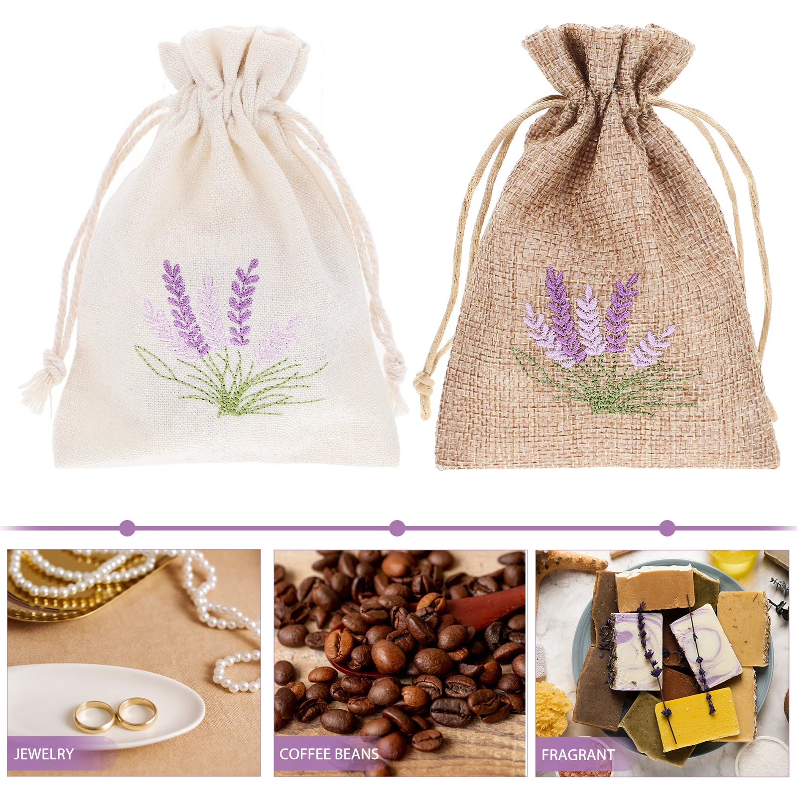 12 قطعة أكياس أكياس الكيس الخزامى الرباط أكياس صغيرة فارغة لحفل زفاف عيد ميلاد لصالح تغليف الهدايا