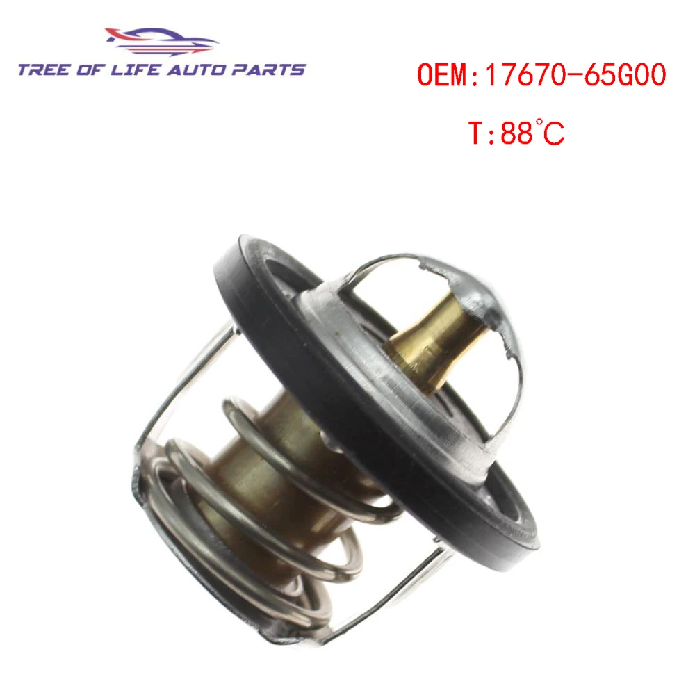 

Genuine No. : 17670-65G00 Engine Coolant Thermostat 88c For SUZUKI GSXR GSX-R 600 750 2004 2005 1767065G00 90048-33091