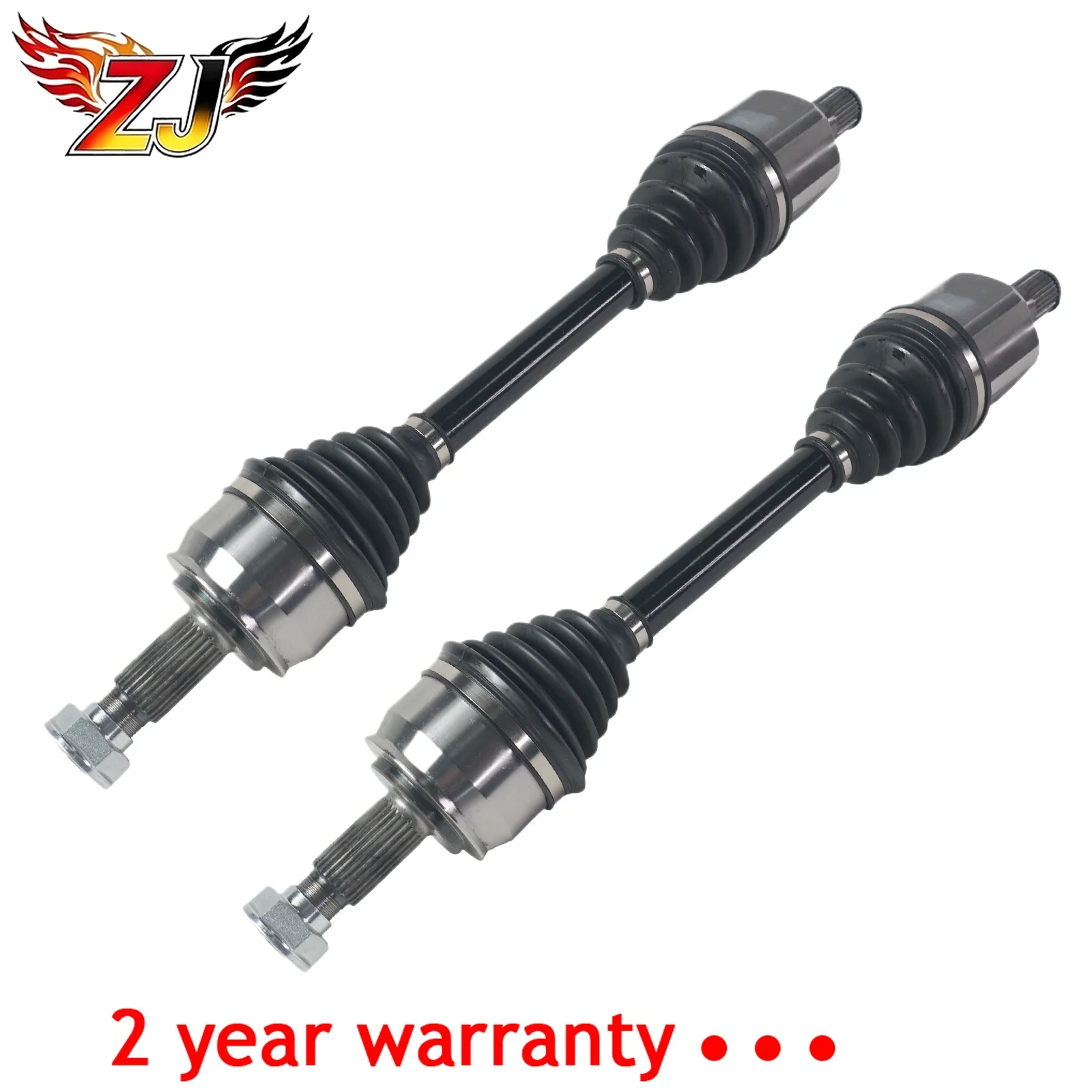 Pair Front CV Axles Shaft for Jeep Compass MP 2018-2021 l4 2.4L 68287865AA