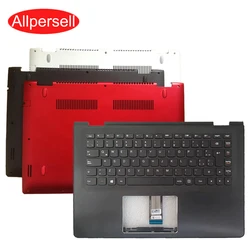 Upper lower case For Lenovo Flex3-1470 1480 Yoga 500-14IBD palm rest cover bottom shell keyboard