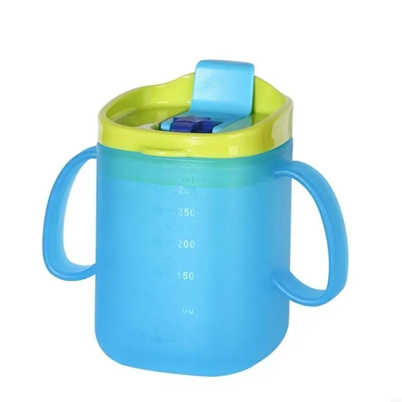 

Easy to Use Child Milk Cup with Straw & Secure Lid Friendly Child Milk Cup
