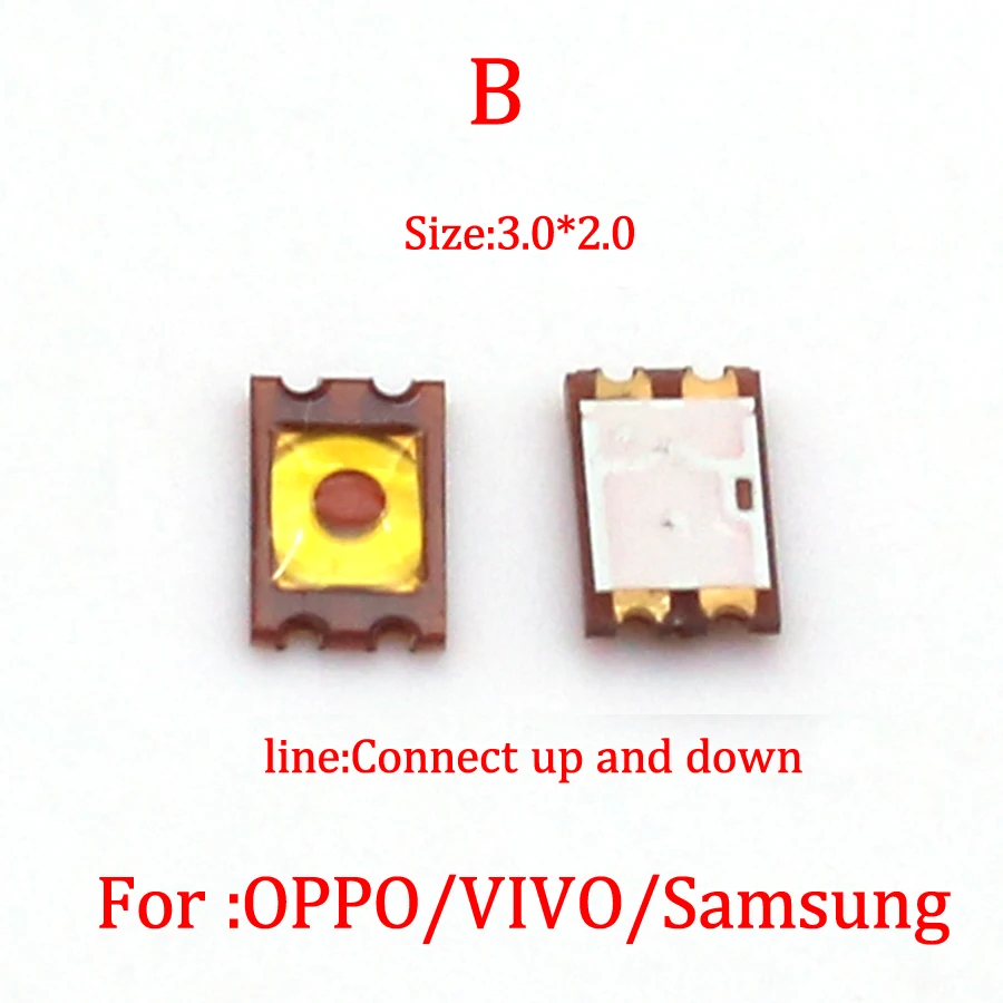 10pcs 3*2/2.8*1.9/2.6*1.6/4 MM Power On Off Inner Button Control For Iphone Huawei OPPO Xiaomi Samsung VIVO Honor Volume Switch