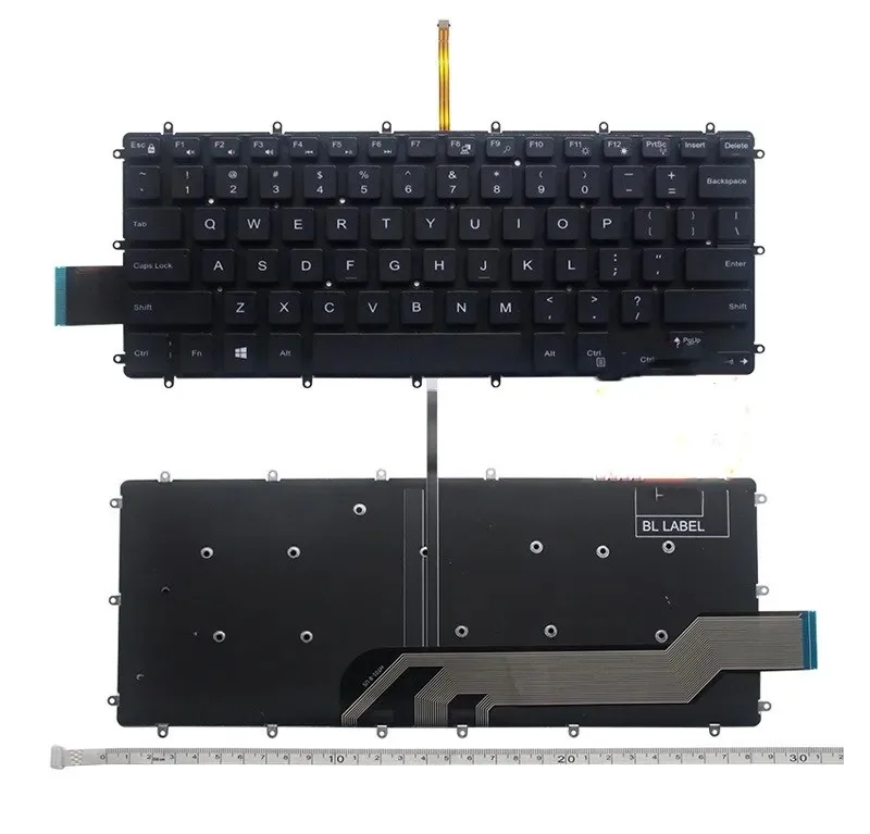 

New for DELL Inspiron 14 7460 7466 7467 7560 Laptop Keyboard Backlit US 0H4XRJ