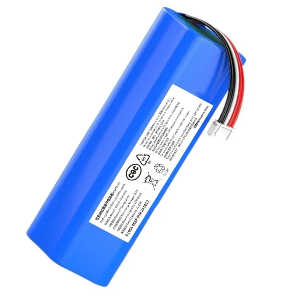 

S10-LI-144-5200 Battery 12800mAh Replacement for Ecovacs DeebotT5 T8+ T9 T9+ Ozmo950 T10 DX65 DX93 DX96 X1 Series Vacuum Cleaner
