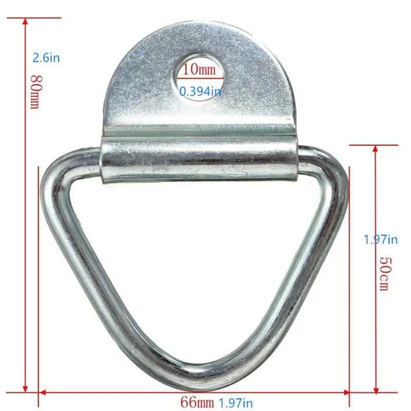 For Frontier Titan Tie Down Cleat Utili Track Cargo Hold Down Hook D Ring