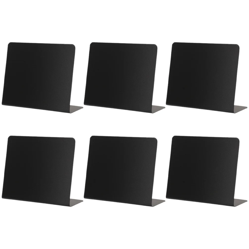 

6 Pcs Chalk Signs Writing Blackboards Decorate Multifunctional Price Mini Chalkboards Message for Menu