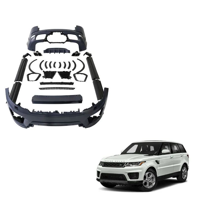 

Внешние детали кузова автомобиля, комплекты бампера Range Rover Sport L494 PP, пластиковый комплект SVR для Land Rover Range Rover Sport, комплекты кузова
