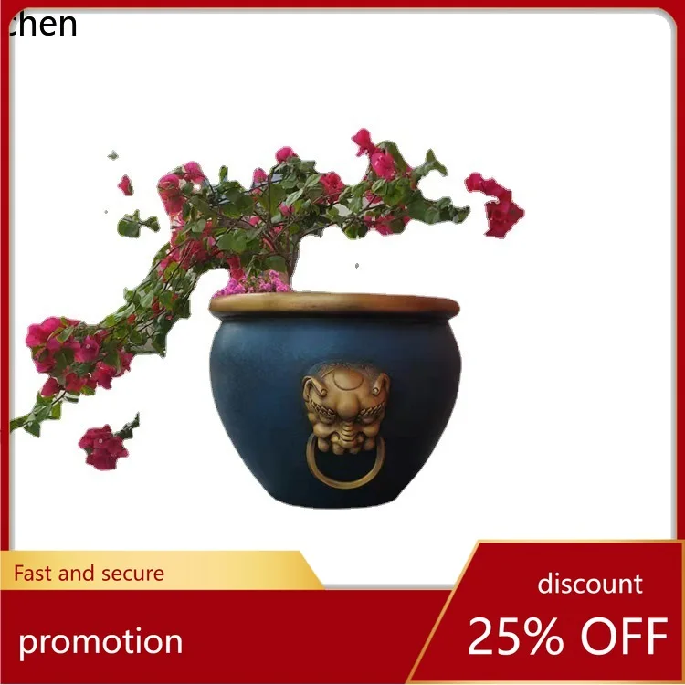 

Cz pure copper sculpture brass large tank malachite green pure copper large tank