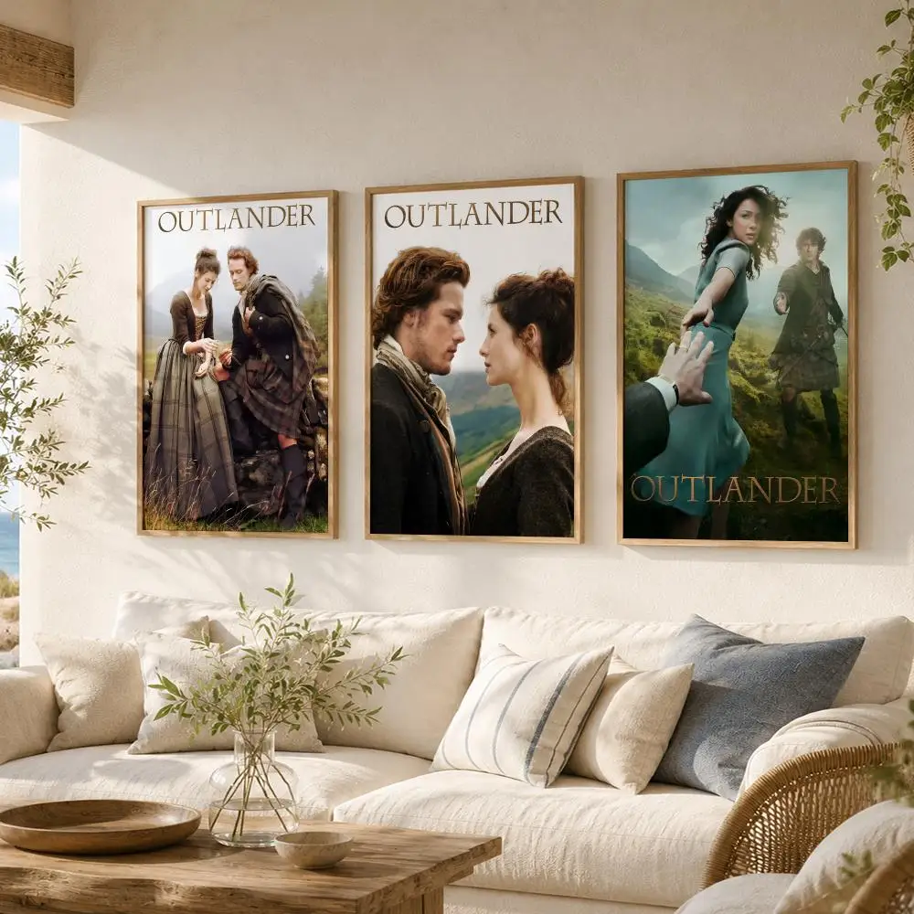 O-outlander Tv Series Painting Calligraphy High-Quality Canvas Wall Mural Crease-Free For Living Room Bedroom Interiors view 3