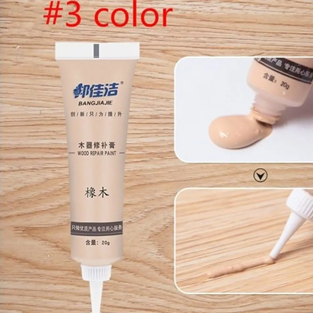 Wooden Scratch Hole Removal Pothole Wood Glue Wood Filler Repair Cream Furniture Repair Paint Refinish Paste