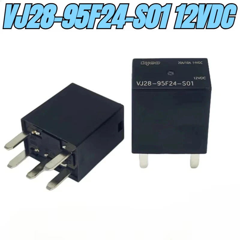 （Brand New Original）1pcs/lot 100% original genuine relay:VJ28-95F24-S01 12VDC 5pins V9 Automotive relay 20A/10A