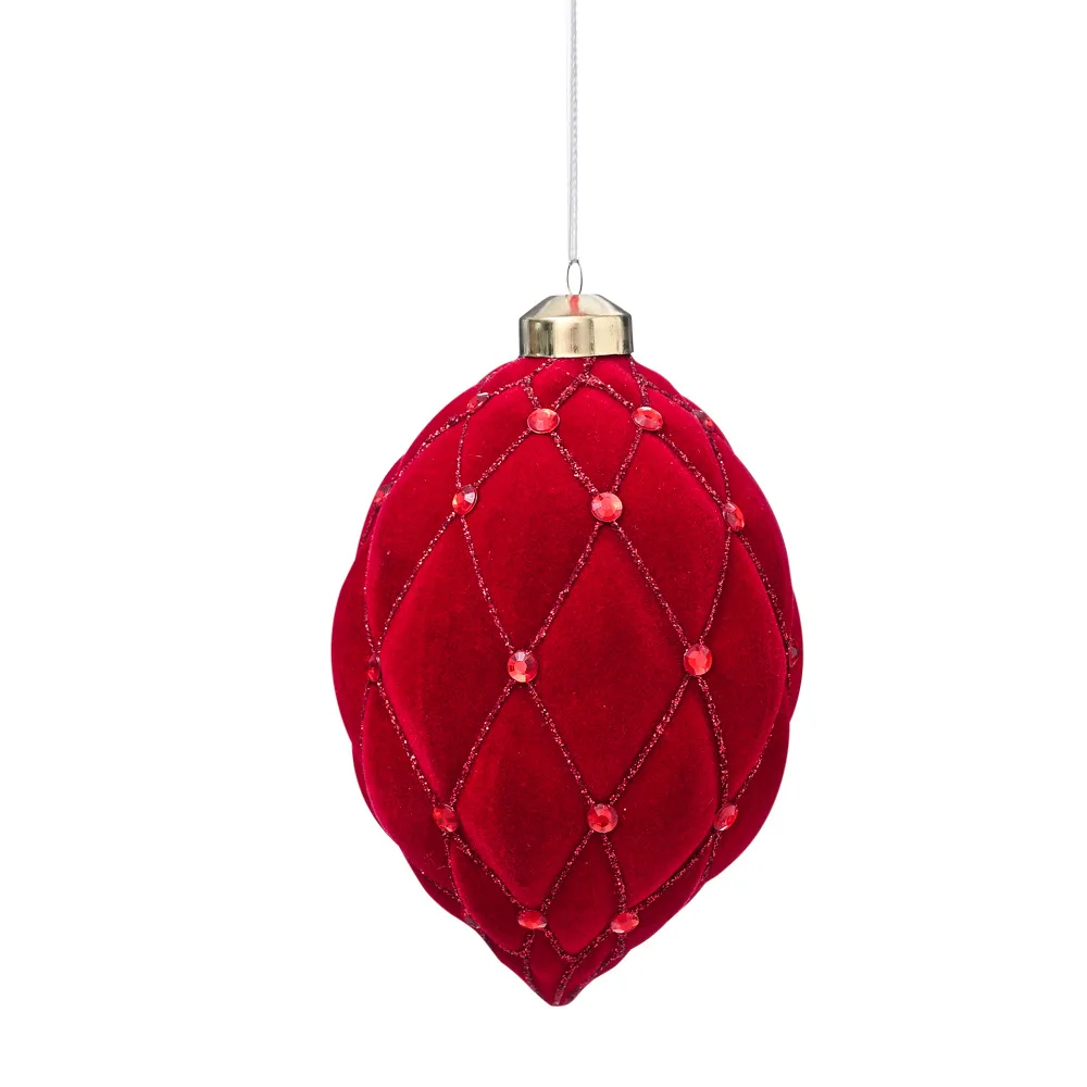 Red Glass Ball Christmas Ornaments, Xmas Tree Decoration, Adornos Natal, New Year, Sale, 2025