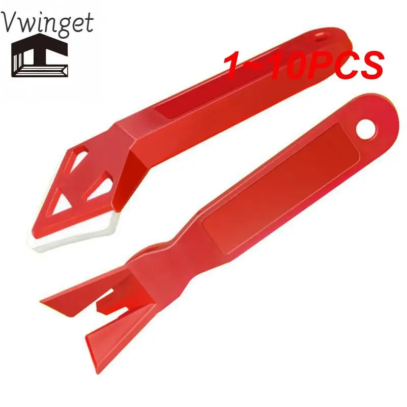 1~10PCS In 1 Caulking Tool Kit Tools Silicone Sealant Finishing Handmade Tool Grout Scraper Caulk Remover Set Spatula Squeegee