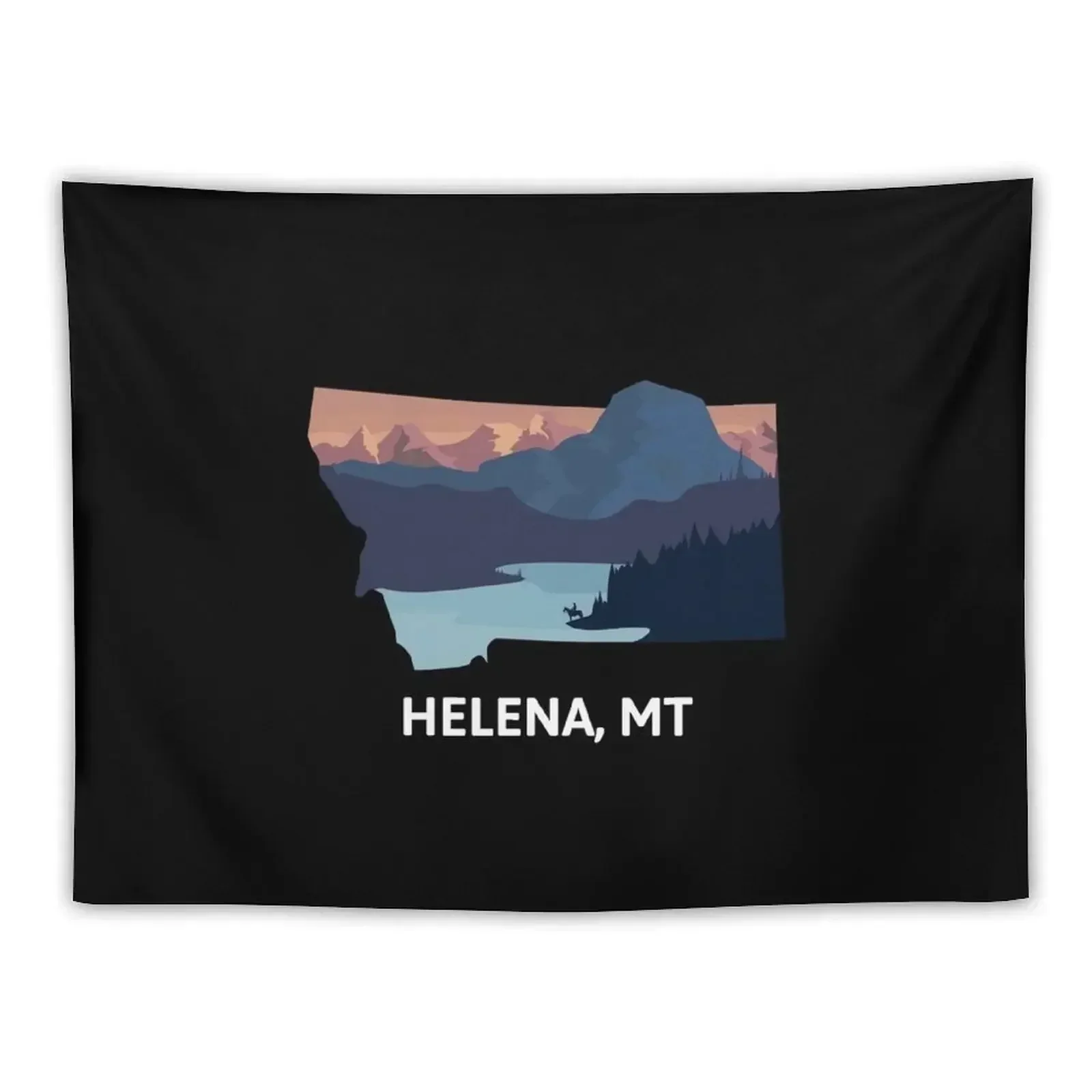 

Helena, MT Tapestry Funny Cute Decor Tapestry