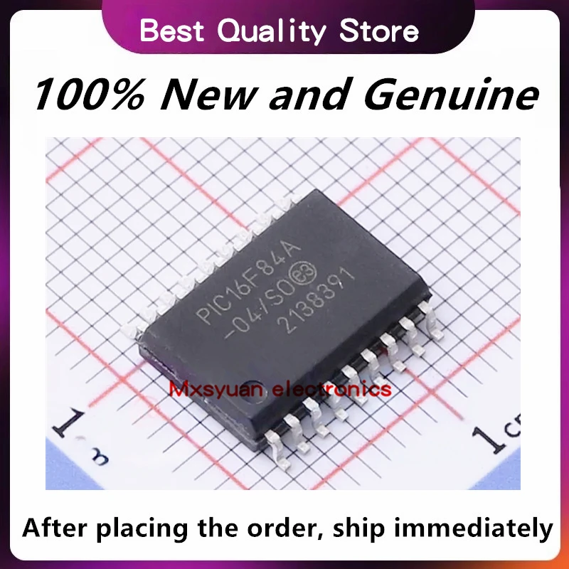 

5 шт./лот PIC16F84A PIC16F84A-04/SO PIC16F84A-04I/SO SOP18 100% новый и подлинный
