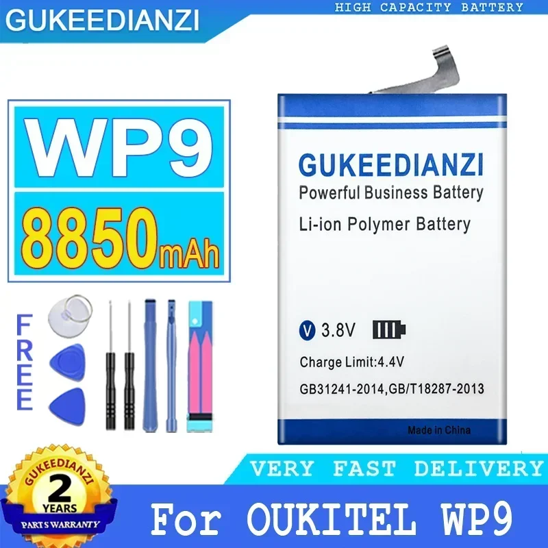 

Аккумулятор большой емкости для смартфона OUKITEL WP9 WP 9, 8850 мАч