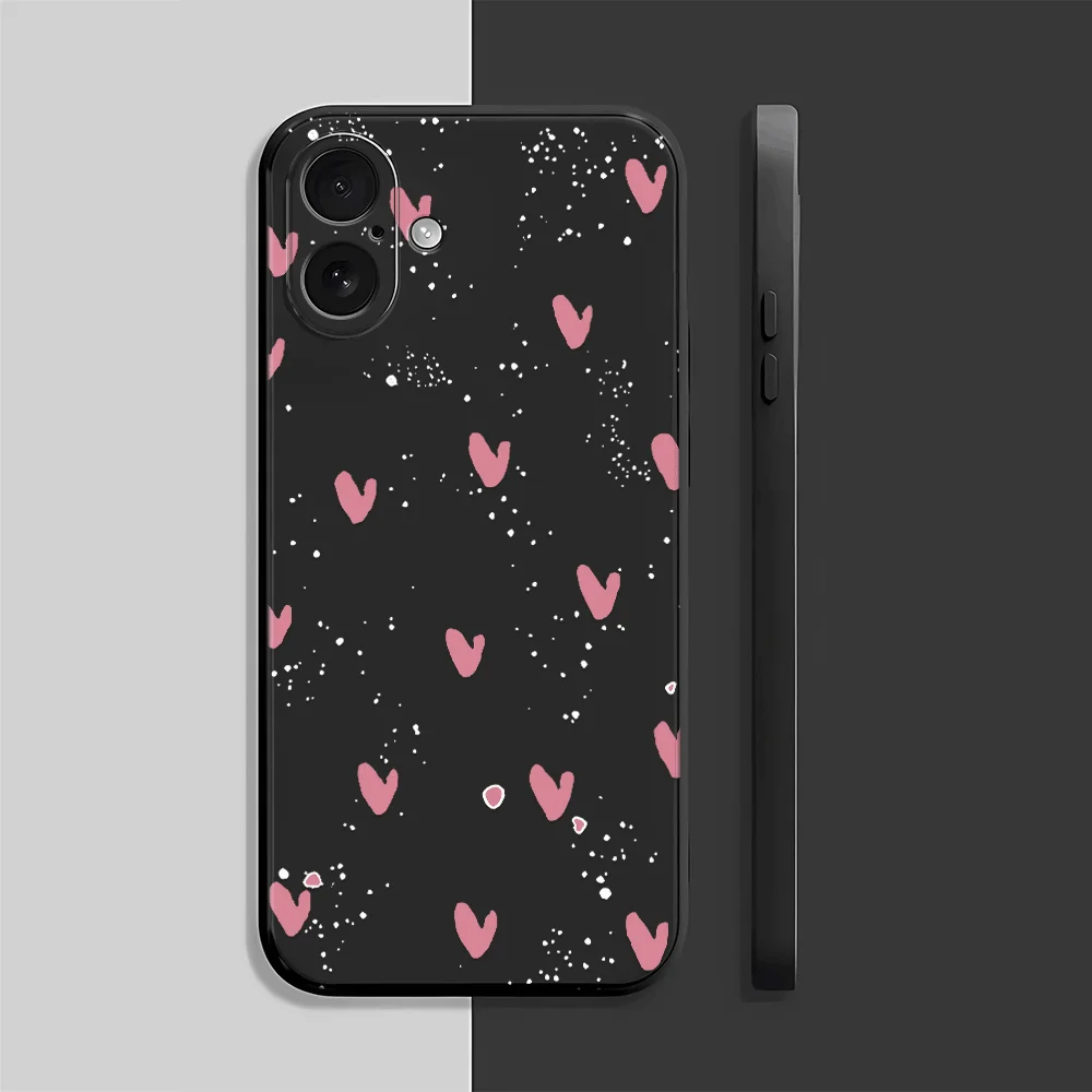 

Love Phone Case for iPhone17Pro Max/17Pro/17/16/15/14/13/12/11/Pro/Plus Fashion Friend Gift Aesthetic Phone Case