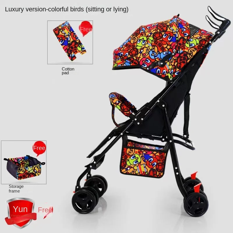 High Quality Cheap folding lightweight multi-function child Baby pram cheap 3 in 1 toddler Baby Stroller Buggy Carriage