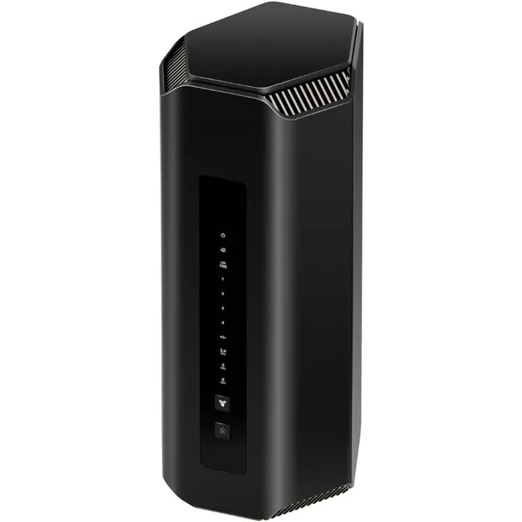 جهاز توجيه Nighthawk Tri-Band WiFi 7 (RS700S) - سرعة لاسلكية BE19000 (حتى 19 جيجابت في الثانية) - 10 منافذ جيجابت - أصلية مضمونة.