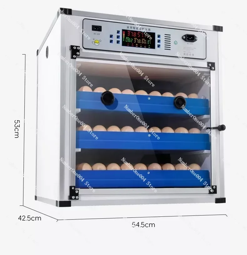 Eggs Dual Electric Edition Incubator Machine Automatic Egg Incubator for Chicken Quail Bird Egg Hatch