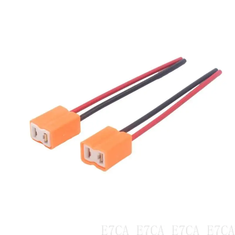 

E7CA заменить керамику H7 Headlit Adapter Adapter Repair Sockets Furlight Bulb Bulb Ceramic Growen разъем с жгутом жгут