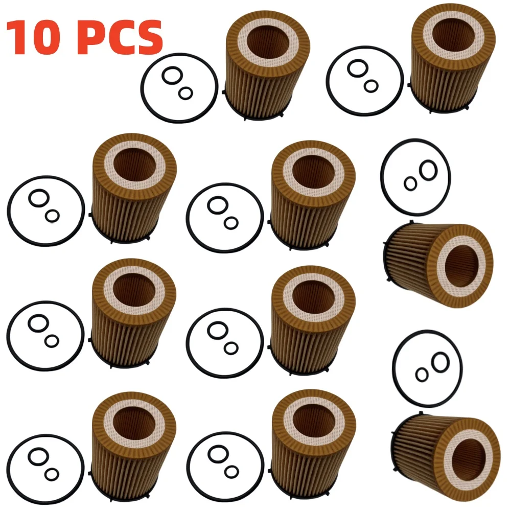 

6/10PCS Oil Filter For M-Benz A B C ECLA GLA GLB GLC GLE -Class Engine M270 M274 A2701800109 A2701840025 A2701840125 A2701800009