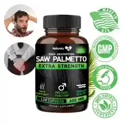 Saw Palmetto Capsules Help Promote Prostate Health,Reduce Baldness and Thinning Hair &Regulate Hormonal Sex Capsules in The Body