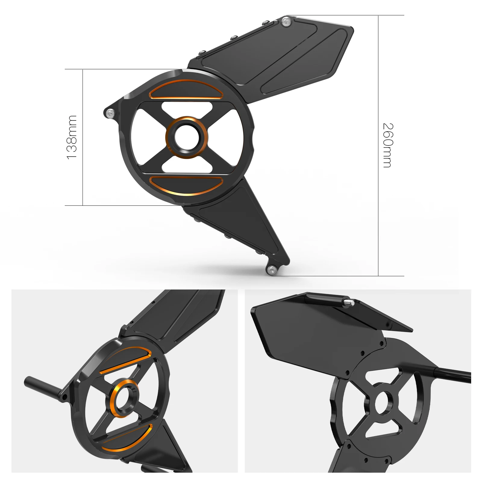 Transmission Sprocket Cover For Harley Sportster S RH1250S America 1250 2021-2024 Nightster RH975 2022-2024 Special RH975S 23-24