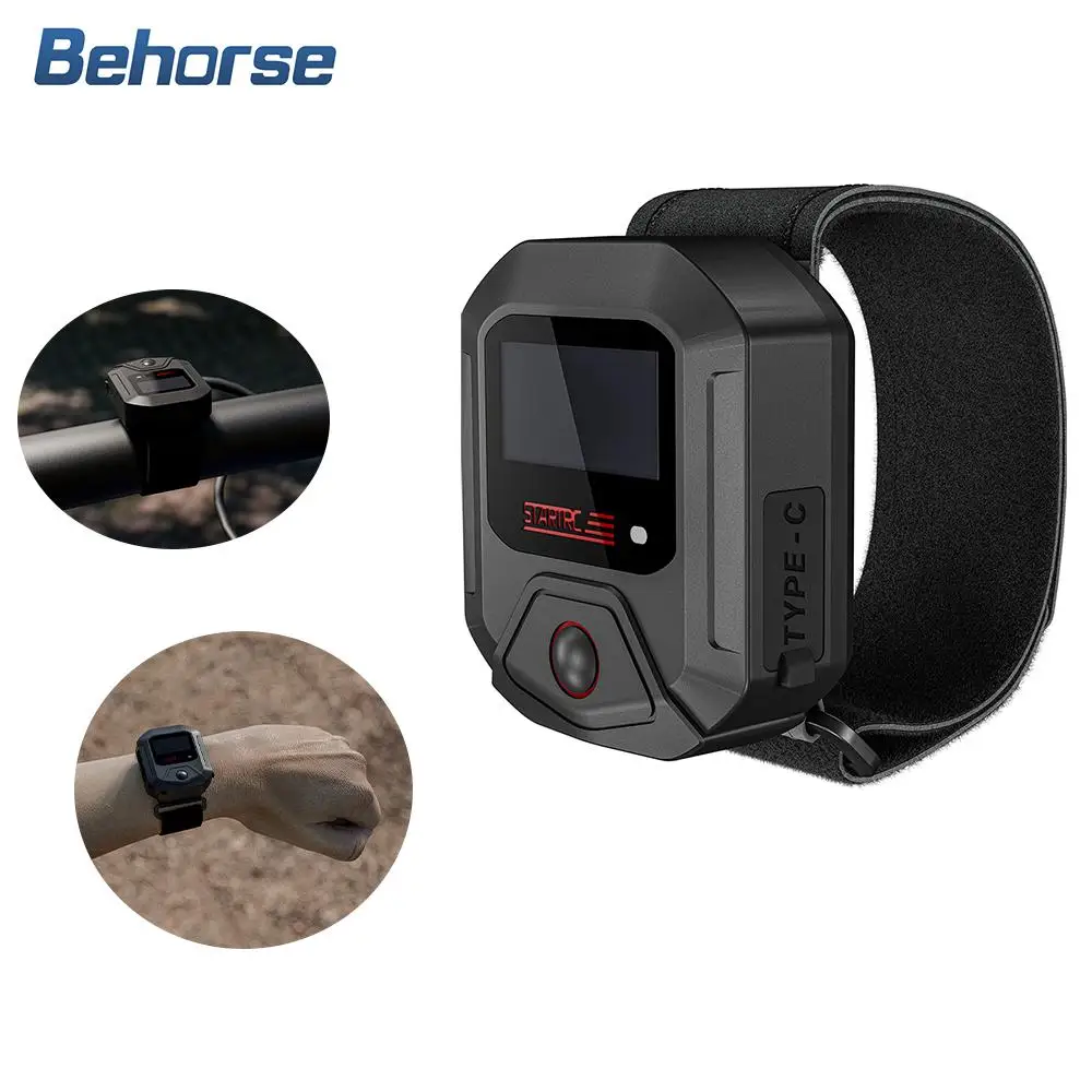 ل Insta360 X5/Ace Pro 2/Ace Pro/Ace/X4/Go 3S/Go3 نظام تحديد المواقع سماعة لاسلكية تعمل بالبلوتوث التحكم عن بعد 25 متر المسافة عن بعد تبادل لاطلاق النار التحكم عن بعد