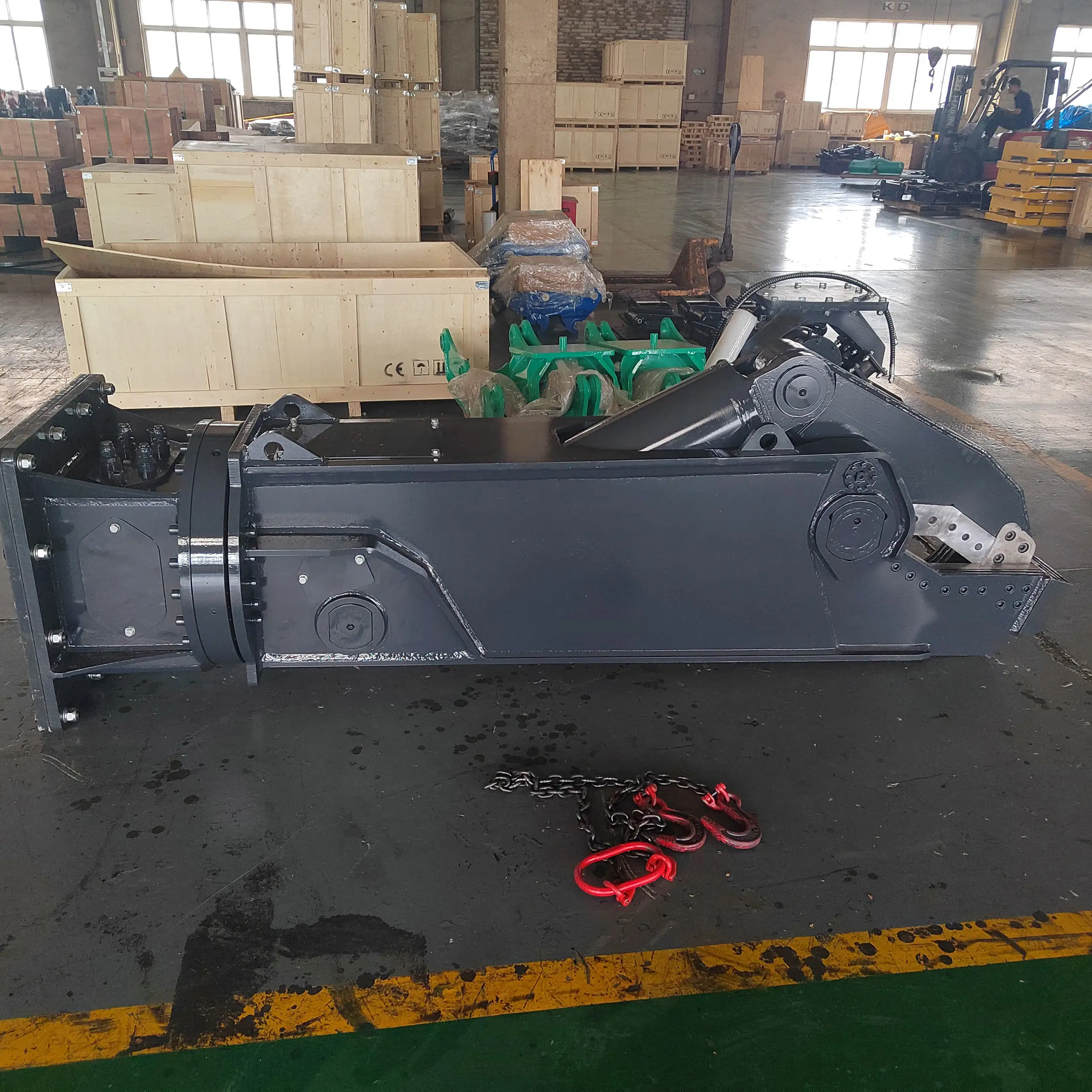 Excavator Hydraulic Eagle Beak Shear Steel Scrap Metal Cutting Tools for Demolition Project High Torque Shearing Machine